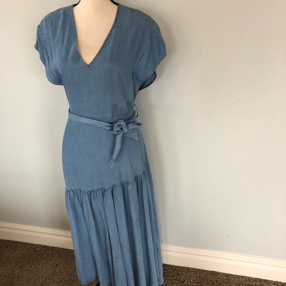 Zara Premium Denim Dress—Like New